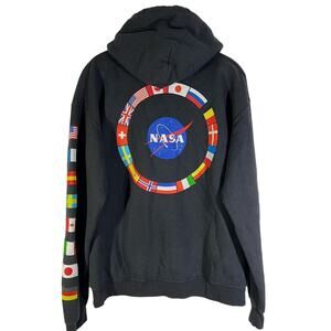 Youth Chemistry NASA Black Hoodie. Size M.